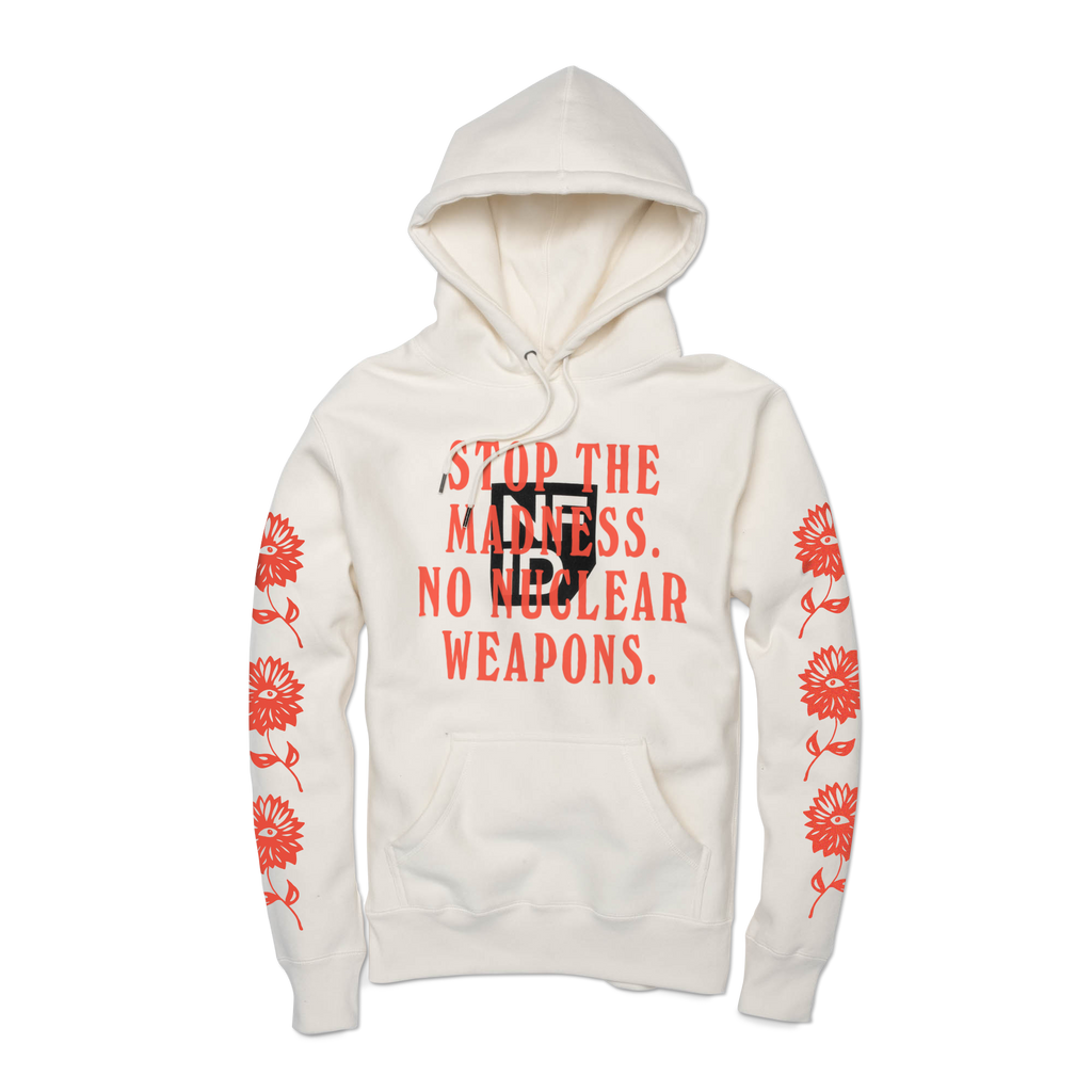 War is Hell<br> NFID Hooded Sweatshirt<br> Bone