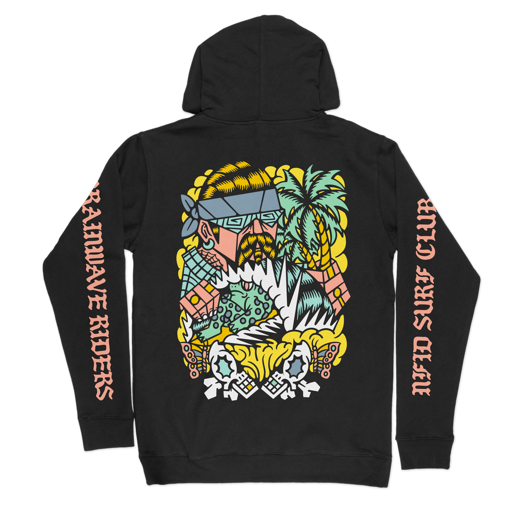 DJ Javier x NFID Collab<br> Waves of Consciousness<br> Limited Edition<br> Hooded Sweatshirt