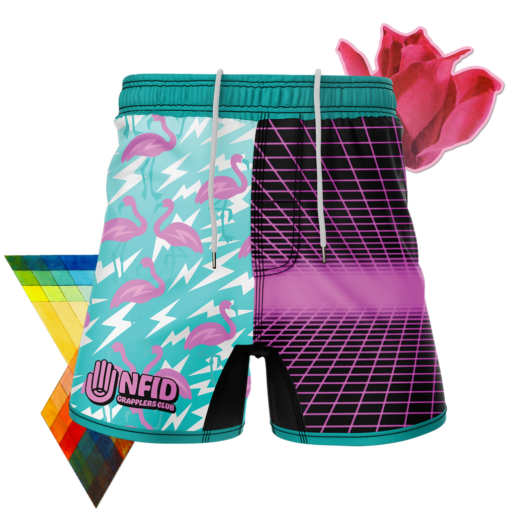 Miami Vice Grip<br> NFID Unisex Grappling Shorts